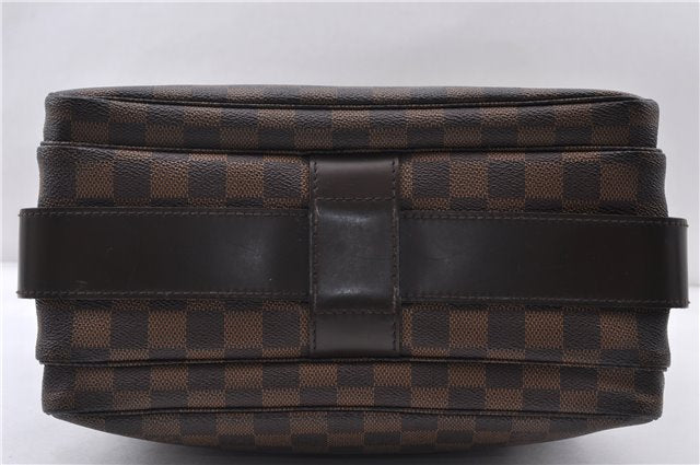 Authentic LOUIS VUITTON Damier Naviglio Shoulder Cross Body Bag N45255 LV 5909C