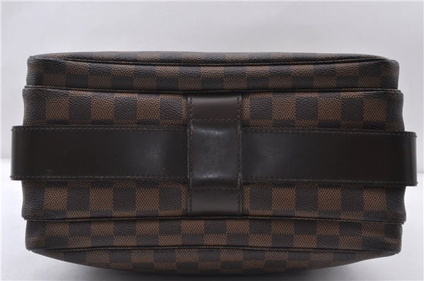 Authentic LOUIS VUITTON Damier Naviglio Shoulder Cross Body Bag N45255 LV 5909C