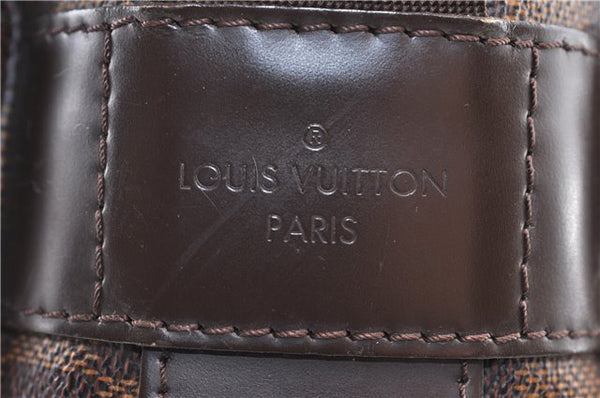 Authentic LOUIS VUITTON Damier Naviglio Shoulder Cross Body Bag N45255 LV 5909C