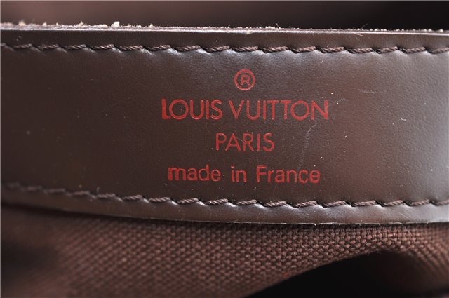 Authentic LOUIS VUITTON Damier Naviglio Shoulder Cross Body Bag N45255 LV 5909C