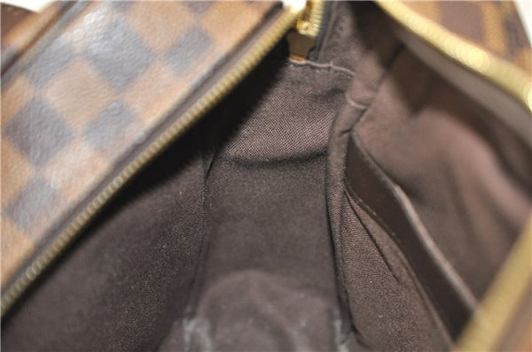 Authentic LOUIS VUITTON Damier Naviglio Shoulder Cross Body Bag N45255 LV 5909C