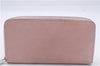 Authentic Louis Vuitton Epi Zippy Wallet Long Pink M41740 LV 5909D