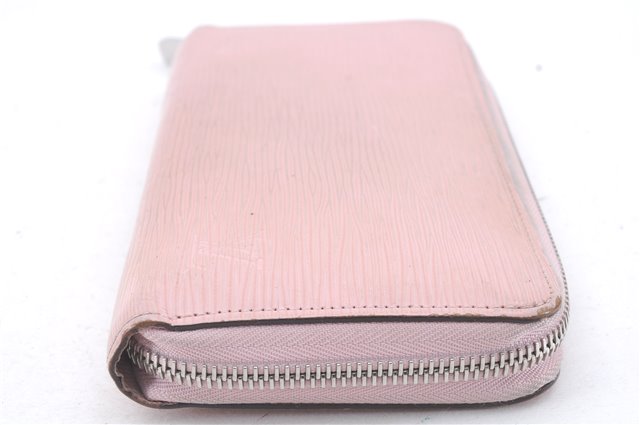 Authentic Louis Vuitton Epi Zippy Wallet Long Pink M41740 LV 5909D