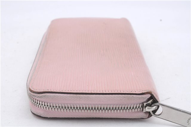 Authentic Louis Vuitton Epi Zippy Wallet Long Pink M41740 LV 5909D