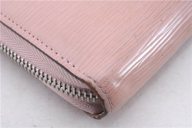 Authentic Louis Vuitton Epi Zippy Wallet Long Pink M41740 LV 5909D