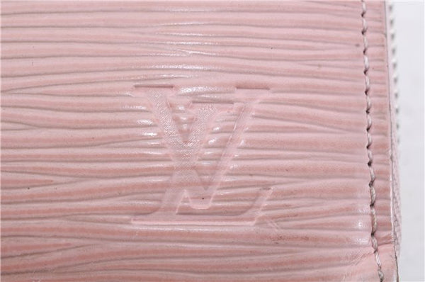 Authentic Louis Vuitton Epi Zippy Wallet Long Pink M41740 LV 5909D