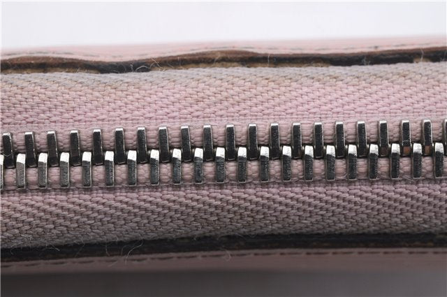 Authentic Louis Vuitton Epi Zippy Wallet Long Pink M41740 LV 5909D