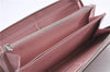 Authentic Louis Vuitton Epi Zippy Wallet Long Pink M41740 LV 5909D