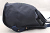 Authentic HERMES Sherpa Nylon Backpack Exhibition 1999 Limited Navy 5909I