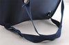 Authentic HERMES Sherpa Nylon Backpack Exhibition 1999 Limited Navy 5909I