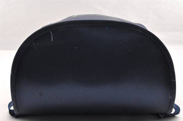 Authentic HERMES Sherpa Nylon Backpack Exhibition 1999 Limited Navy 5909I