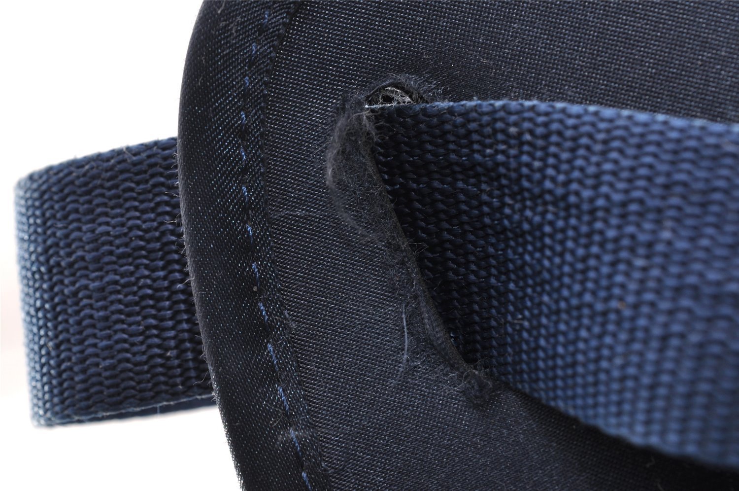 Authentic HERMES Sherpa Nylon Backpack Exhibition 1999 Limited Navy 5909I