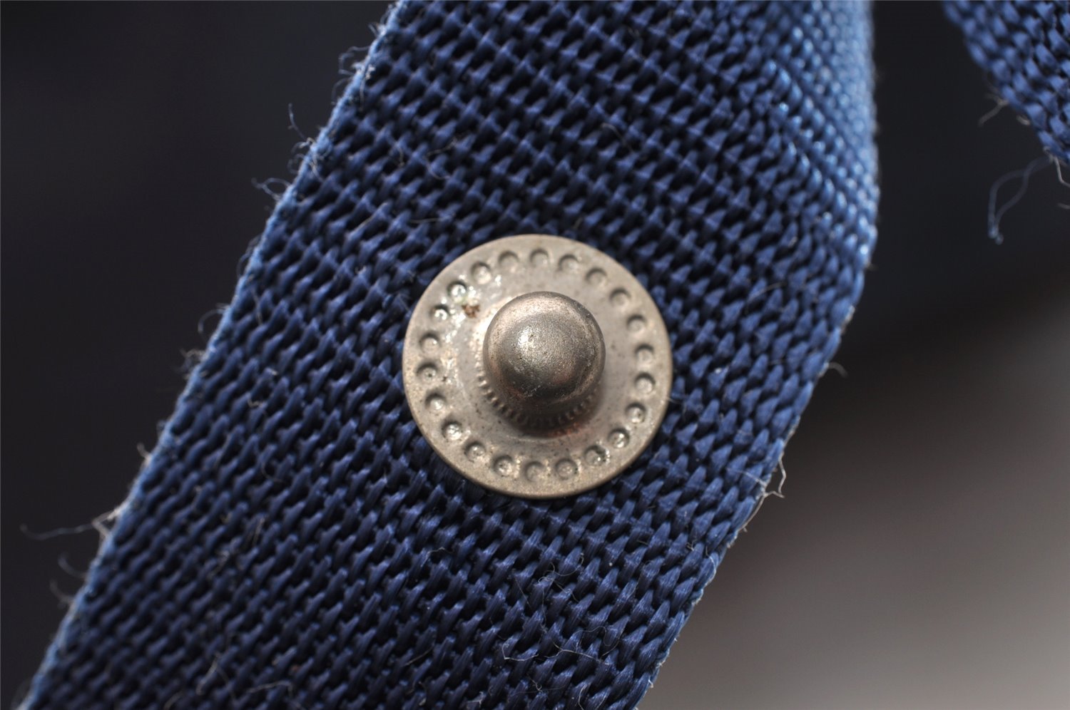 Authentic HERMES Sherpa Nylon Backpack Exhibition 1999 Limited Navy 5909I