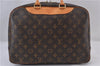 Authentic LOUIS VUITTON Monogram Deauville Hand Bag M47270 LV 5910C