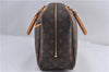 Authentic LOUIS VUITTON Monogram Deauville Hand Bag M47270 LV 5910C