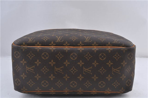 Authentic LOUIS VUITTON Monogram Deauville Hand Bag M47270 LV 5910C