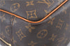 Authentic LOUIS VUITTON Monogram Deauville Hand Bag M47270 LV 5910C