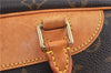 Authentic LOUIS VUITTON Monogram Deauville Hand Bag M47270 LV 5910C