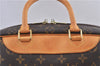 Authentic LOUIS VUITTON Monogram Deauville Hand Bag M47270 LV 5910C