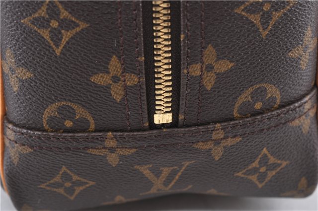 Authentic LOUIS VUITTON Monogram Deauville Hand Bag M47270 LV 5910C