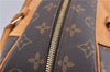 Authentic LOUIS VUITTON Monogram Deauville Hand Bag M47270 LV 5910C