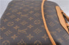 Authentic LOUIS VUITTON Monogram Deauville Hand Bag M47270 LV 5910C