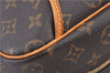 Authentic LOUIS VUITTON Monogram Deauville Hand Bag M47270 LV 5910C