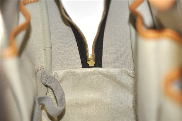 Authentic LOUIS VUITTON Monogram Deauville Hand Bag M47270 LV 5910C