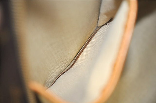 Authentic LOUIS VUITTON Monogram Deauville Hand Bag M47270 LV 5910C