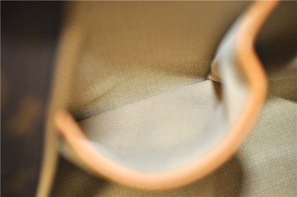 Authentic LOUIS VUITTON Monogram Deauville Hand Bag M47270 LV 5910C