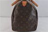 Authentic LOUIS VUITTON Monogram Speedy 35 Hand Bag Purse M41524 LV 5911C