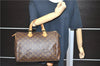 Authentic LOUIS VUITTON Monogram Speedy 35 Hand Bag Purse M41524 LV 5911C