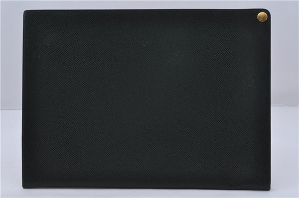 Auth LOUIS VUITTON Taiga Japan 15th Anniversary Documents Case Green LV 5912C