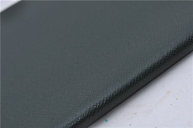 Auth LOUIS VUITTON Taiga Japan 15th Anniversary Documents Case Green LV 5912C