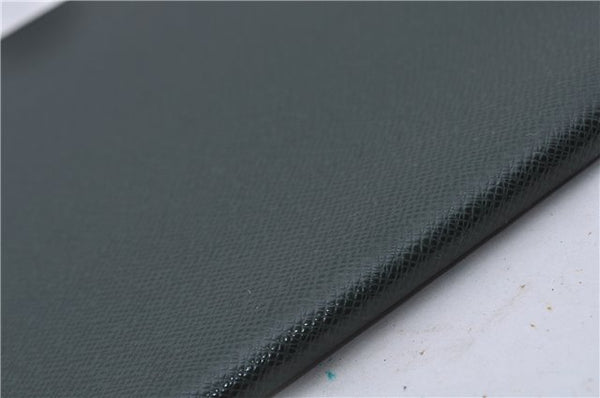 Auth LOUIS VUITTON Taiga Japan 15th Anniversary Documents Case Green LV 5912C