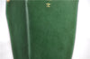 Auth LOUIS VUITTON Taiga Japan 15th Anniversary Documents Case Green LV 5912C