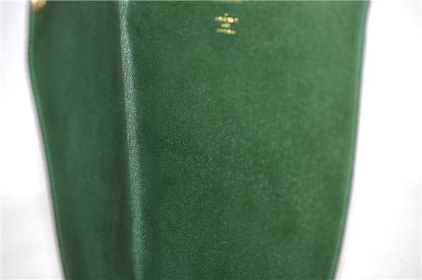 Auth LOUIS VUITTON Taiga Japan 15th Anniversary Documents Case Green LV 5912C