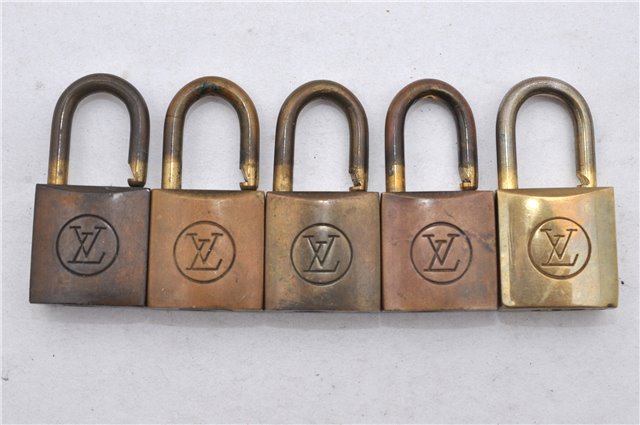 Authentic Louis Vuitton Padlock 10Set Old Model LV 5912D