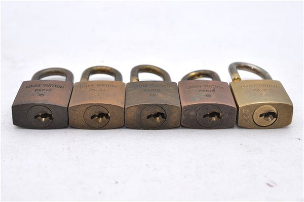 Authentic Louis Vuitton Padlock 10Set Old Model LV 5912D