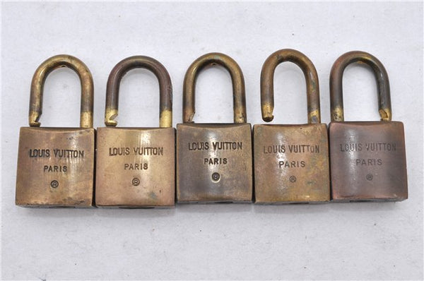 Authentic Louis Vuitton Padlock 10Set Old Model LV 5912D