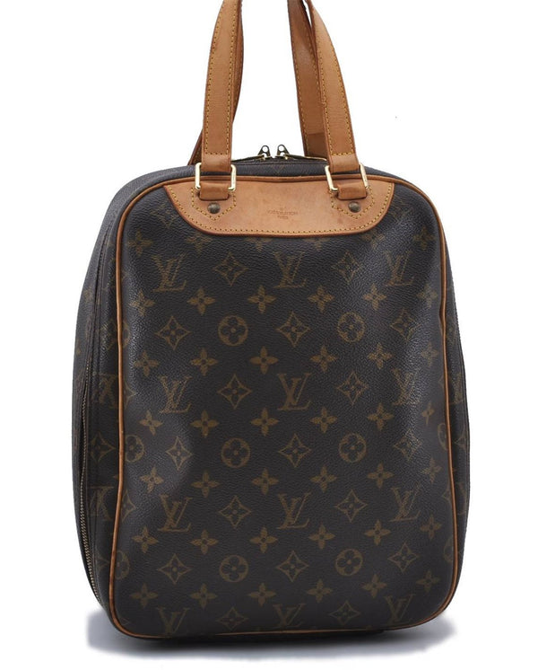 Authentic LOUIS VUITTON Monogram Excursion Hand Bag M41450 LV 5913C