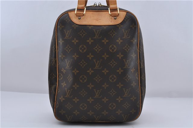 Authentic LOUIS VUITTON Monogram Excursion Hand Bag M41450 LV 5913C