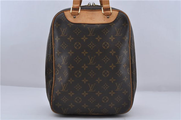 Authentic LOUIS VUITTON Monogram Excursion Hand Bag M41450 LV 5913C