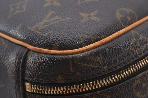 Authentic LOUIS VUITTON Monogram Excursion Hand Bag M41450 LV 5913C