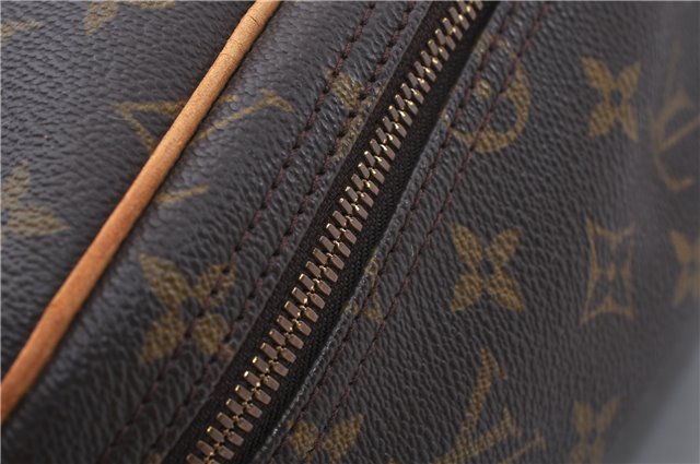 Authentic LOUIS VUITTON Monogram Excursion Hand Bag M41450 LV 5913C