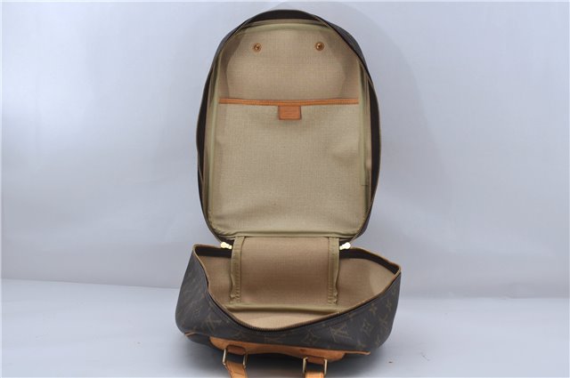 Authentic LOUIS VUITTON Monogram Excursion Hand Bag M41450 LV 5913C