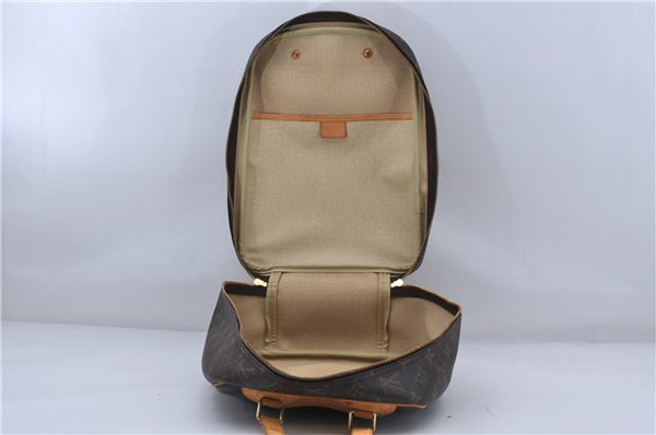 Authentic LOUIS VUITTON Monogram Excursion Hand Bag M41450 LV 5913C