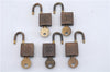 Authentic Louis Vuitton Padlock and Key 10Set Old Model LV 5913D