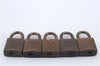 Authentic Louis Vuitton Padlock and Key 10Set Old Model LV 5913D