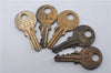 Authentic Louis Vuitton Padlock and Key 10Set Old Model LV 5913D